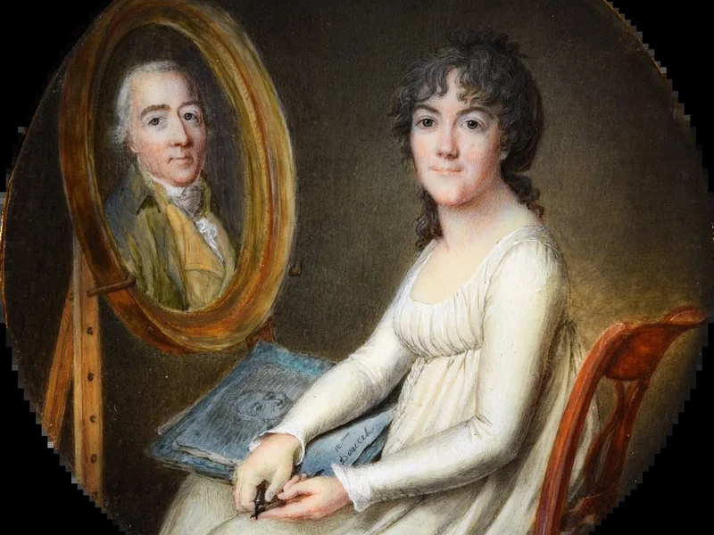 1762-J. Doucet de Suriny - Autoritratto